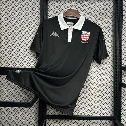Maillot AS Monaco foot noir 2024 2025