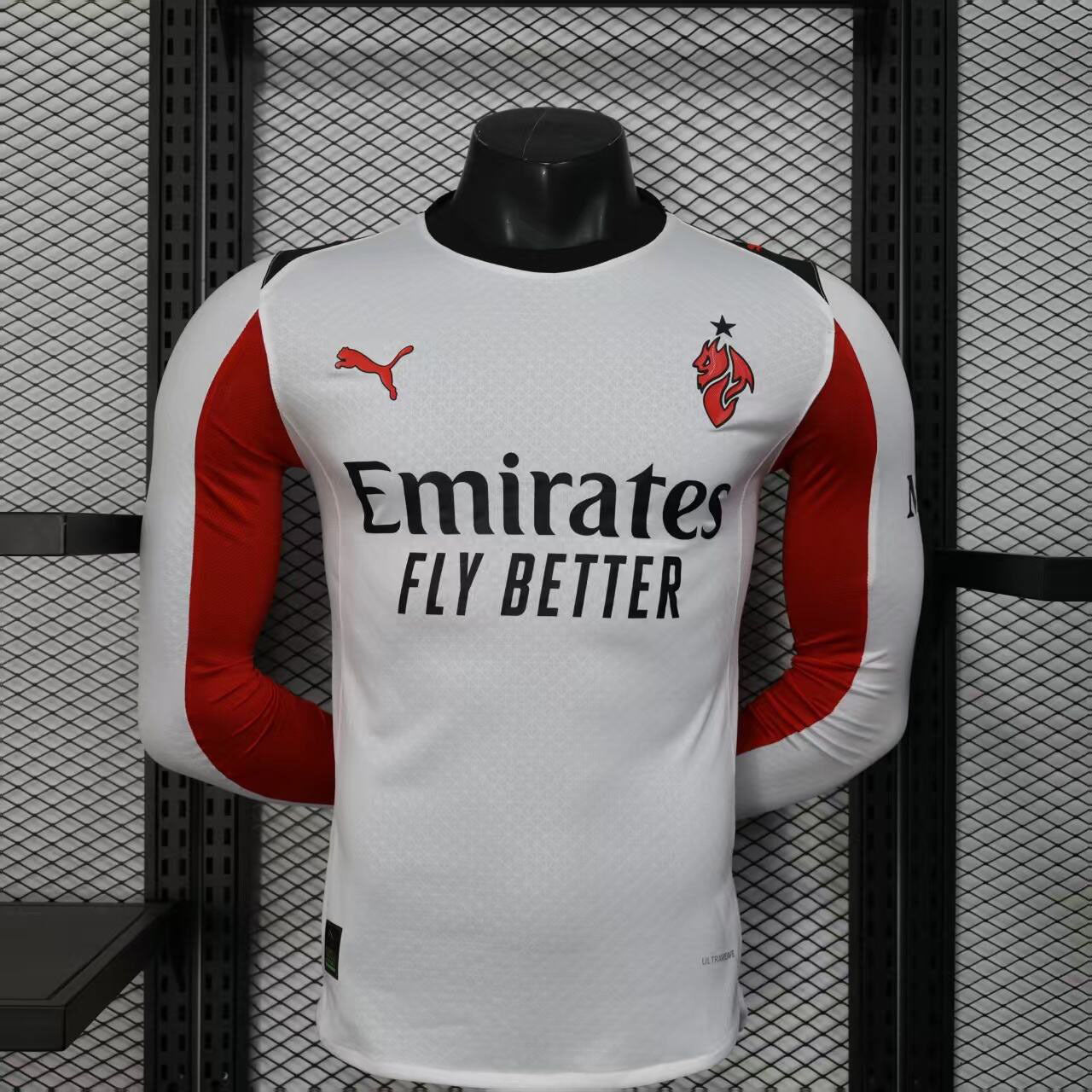 Maillot AC Milan manches longues 2025-26
