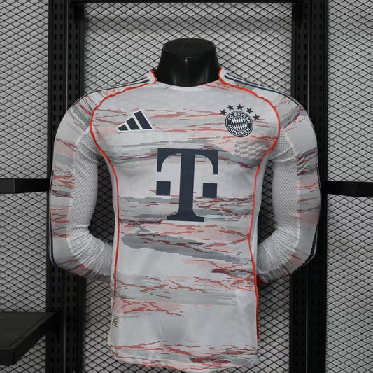 Maillot Bayern Munich extérieur manches longues 2025-26