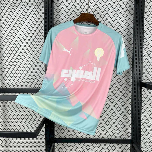 Maroc Maillot Concept 2024/25 Rose