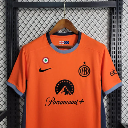 Maillot Inter Milan  Foot Third Orange 2023 2024